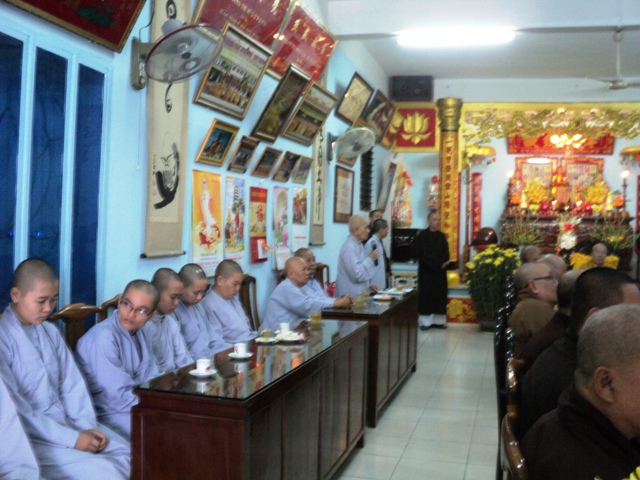 Khánh Hòa: Tông phong Tổ đình Nghĩa Phương đảnh lễ Tổ, họp mặt đầu Xuân