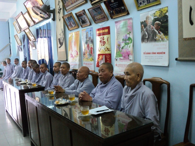 Khánh Hòa: Tông phong Tổ đình Nghĩa Phương đảnh lễ Tổ, họp mặt đầu Xuân