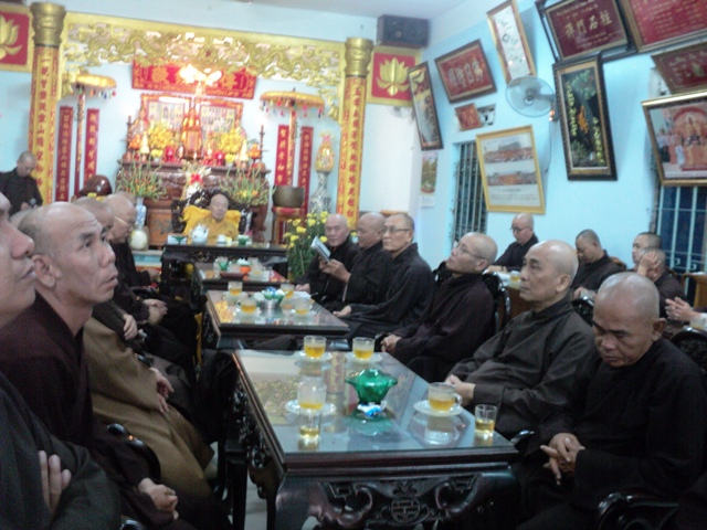 Khánh Hòa: Tông phong Tổ đình Nghĩa Phương đảnh lễ Tổ, họp mặt đầu Xuân