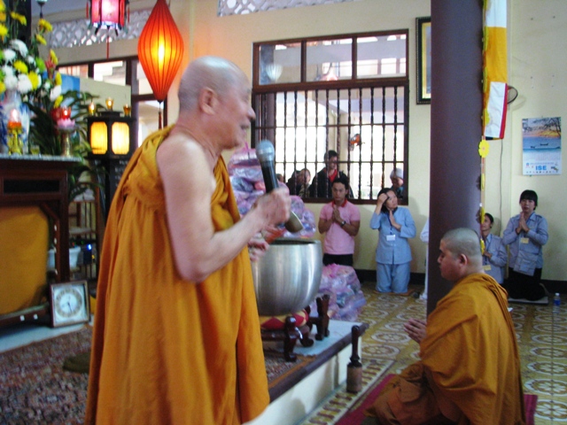 Khánh Hòa: Khóa tu Một Ngày An Lạc và Lễ quy y cho người khiếm thị