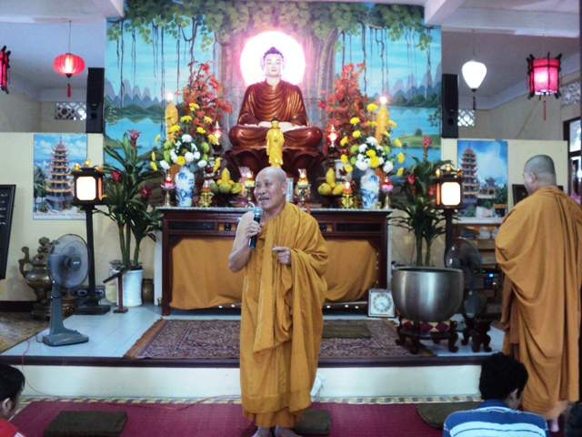 Khánh Hòa: Khóa tu Một Ngày An Lạc và Lễ quy y cho người khiếm thị