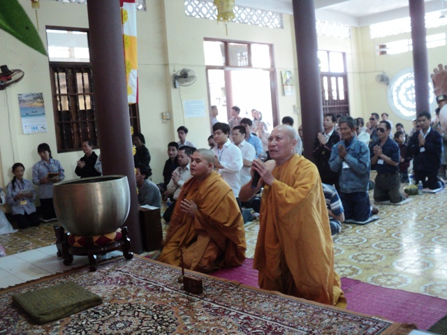 Khánh Hòa: Khóa tu Một Ngày An Lạc và Lễ quy y cho người khiếm thị