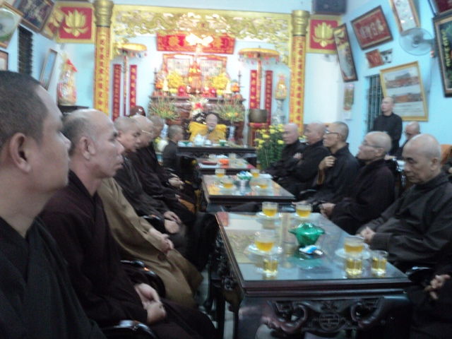 Khánh Hòa: Tông phong Tổ đình Nghĩa Phương đảnh lễ Tổ, họp mặt đầu Xuân