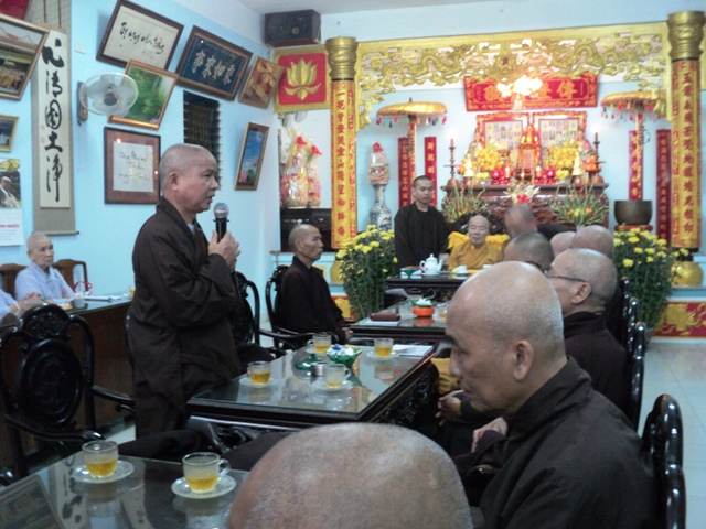 Khánh Hòa: Tông phong Tổ đình Nghĩa Phương đảnh lễ Tổ, họp mặt đầu Xuân