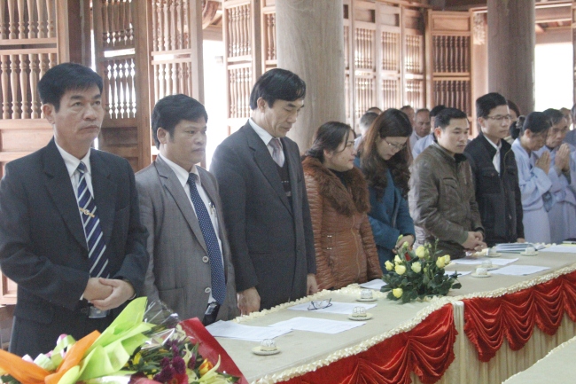 Phật giáo Hà Tĩnh tổ chức Hội nghị tổng kết công tác Phật sự năm 2013