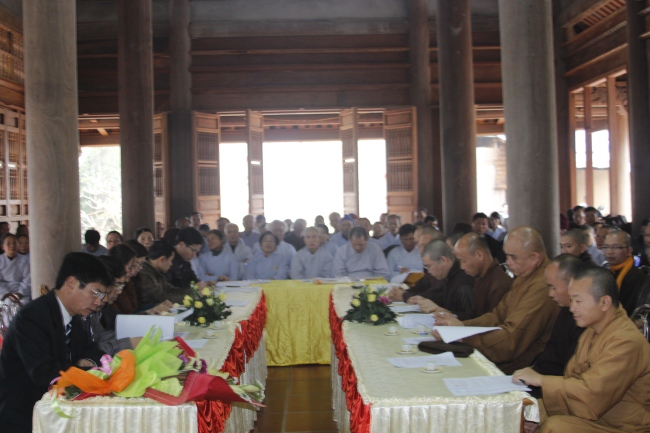 Phật giáo Hà Tĩnh tổ chức Hội nghị tổng kết công tác Phật sự năm 2013