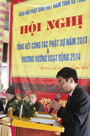 Phật giáo Hà Tĩnh tổ chức Hội nghị tổng kết công tác Phật sự năm 2013