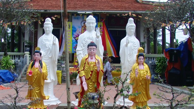 Khánh Hòa: Ấn tượng đêm hội hoa đăng chùa Thanh Hải