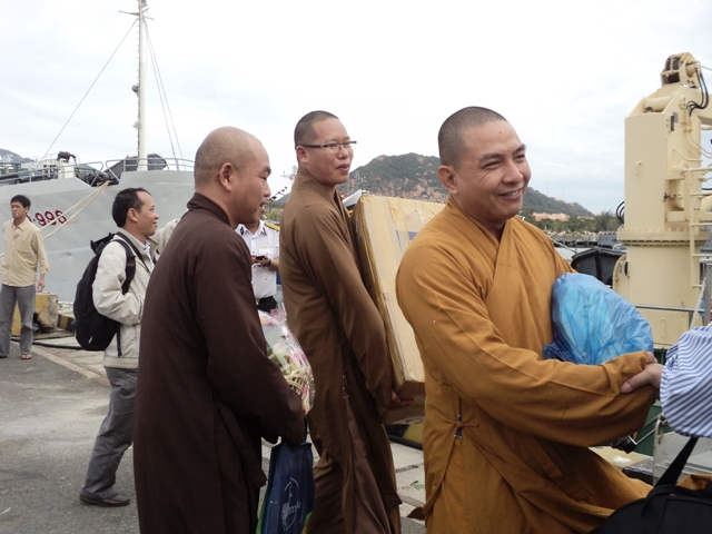 Khánh Hòa: ĐĐ. Pháp Đạt, Như Đạo ra nhận nhiệm vụ trụ trì chùa Trường Sa Lớn