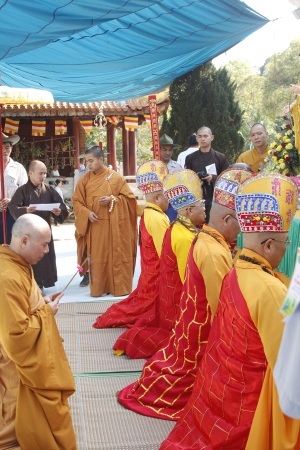 Tu viện Khánh Lâm Kon Tum lễ khai kinh Bạt độ cầu siêu,đúc đại hồng chung