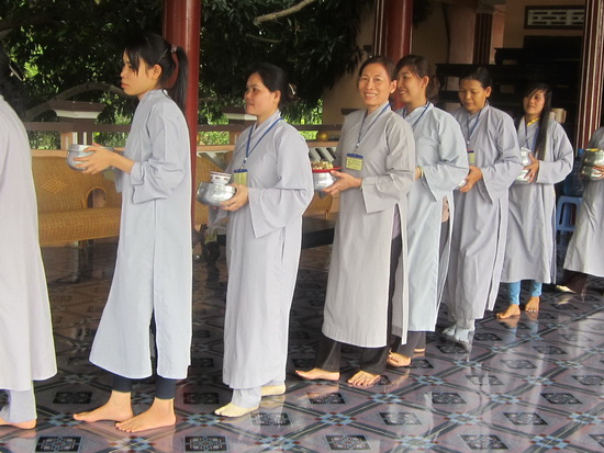 Tịnh xá Ngọc Sơn tổ chức khóa tu đầu năm