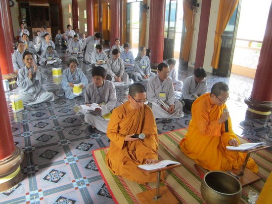 Tịnh xá Ngọc Sơn tổ chức khóa tu đầu năm