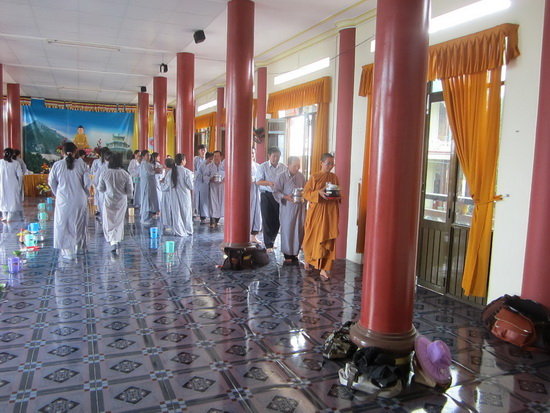 Tịnh xá Ngọc Sơn tổ chức khóa tu đầu năm