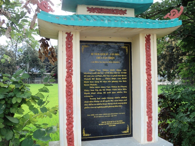 Khánh Hòa: Linh thiêng chùa Tổ VẠN THIỆN (Diên Khánh)