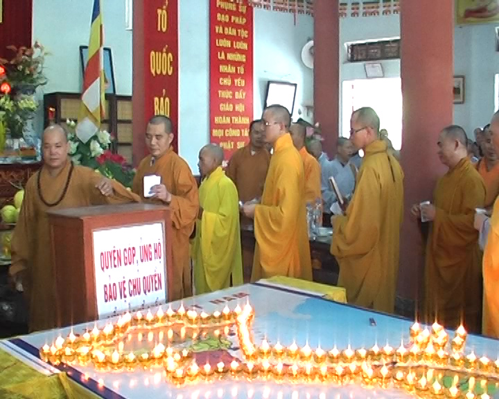 Thái Bình:  BTS THPG Thái Bình tổ chức Đại lễ cầu nguyện cho hòa bình ở biển Đông