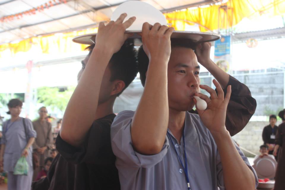 Thái Bình: Hội thi giáo lý  trong khóa tu Nụ Thương Sen Hồng lần 2 tại chùa Từ Xuyên