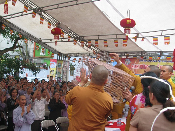 Hà Nội: Chùa Trung Dương Tổ Chức Đại Lễ Phật Đản PL. 2558