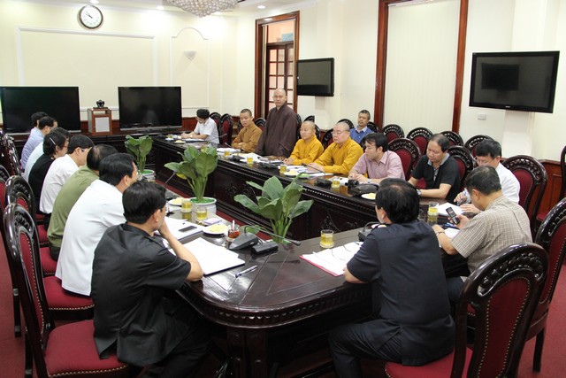 Ninh Bình: Họp kiểm tra công tác giúp GHPGVN tổ chức Đại lễ Phật đản LHQ 2014