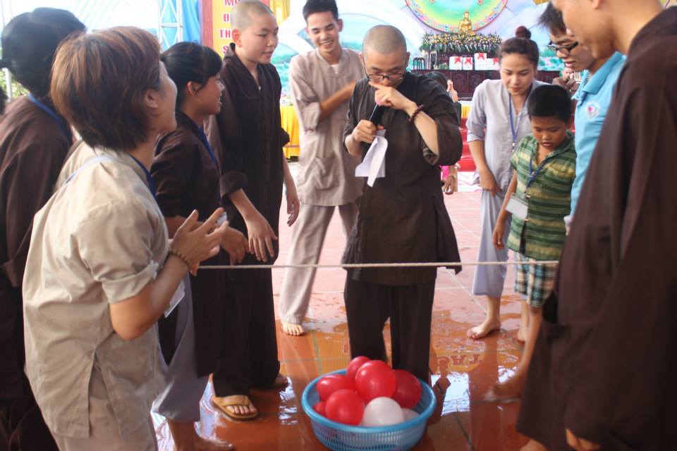 Thái Bình: Hội thi giáo lý  trong khóa tu Nụ Thương Sen Hồng lần 2 tại chùa Từ Xuyên