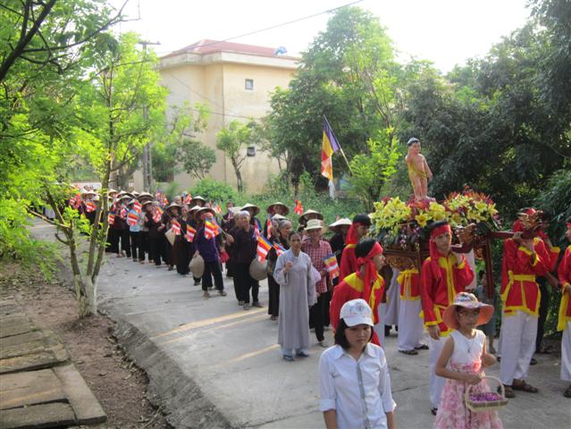 Thái Bình: Đại lễ Phật đản tại chùa Văn Môn