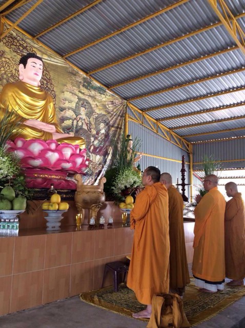 Học viện PGVN tại Tp. HCM tổ chức khóa tu