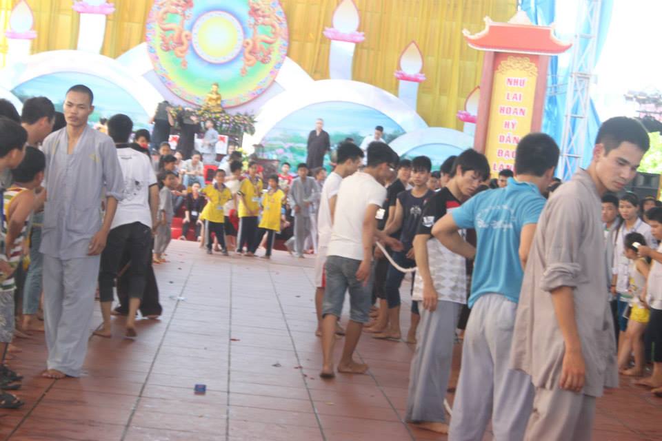 Thái Bình: Hội thi giáo lý  trong khóa tu Nụ Thương Sen Hồng lần 2 tại chùa Từ Xuyên
