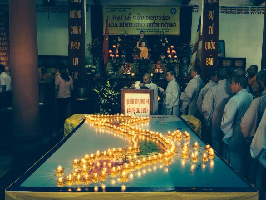 Thái Bình:  BTS THPG Thái Bình tổ chức Đại lễ cầu nguyện cho hòa bình ở biển Đông
