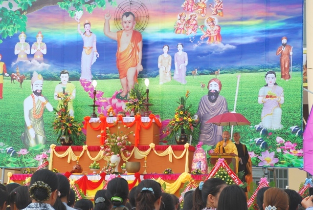 Lâm Đồng:  GHPGVN huyện Lâm Hà tổ chức Đại lễ Phật Đản 2014