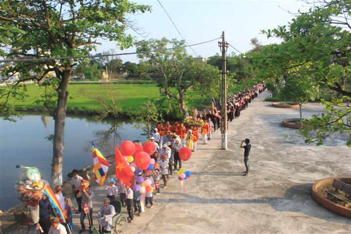 Thái Bình: Đại lễ Phật đản tại chùa Văn Môn