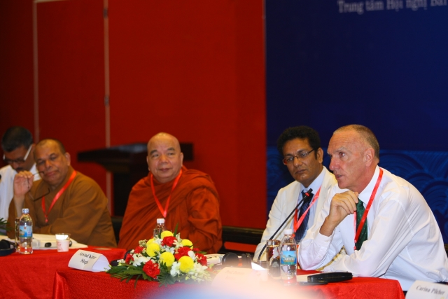 Vesak: Chùm ảnh đại biểu về tham dự các phiên Hội thảo Phật giáo tại Vesak 2014