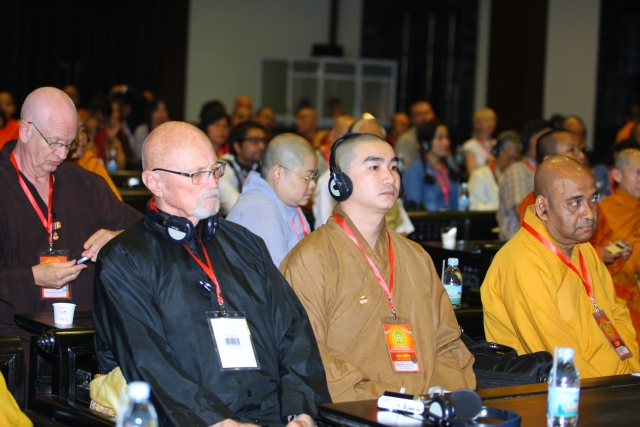 Vesak: Chùm ảnh đại biểu về tham dự các phiên Hội thảo Phật giáo tại Vesak 2014