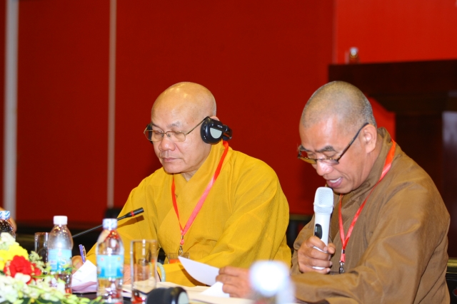 Vesak: Chùm ảnh đại biểu về tham dự các phiên Hội thảo Phật giáo tại Vesak 2014