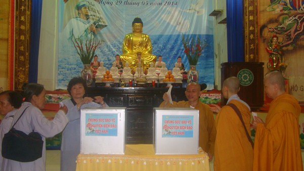 Phật giáo Kiên Giang đồng lòng hướng về Biển Đông