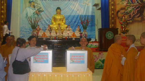 Phật giáo Kiên Giang đồng lòng hướng về Biển Đông