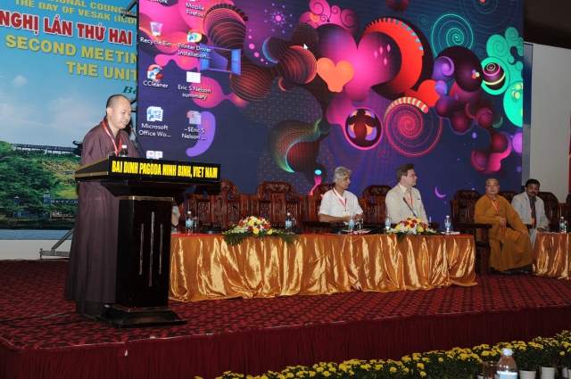 Vesak: Chùm ảnh đại biểu về tham dự các phiên Hội thảo Phật giáo tại Vesak 2014