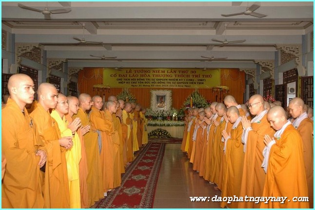 TP. HCM: Lễ tưởng niệm lần thứ 30 cố ĐLHT. Thích Trí Thủ