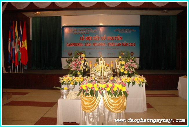 TP. HCM: Lễ hội tết cổ truyền Campuchia - Lào - Myanmar - Thái Lan năm 2014