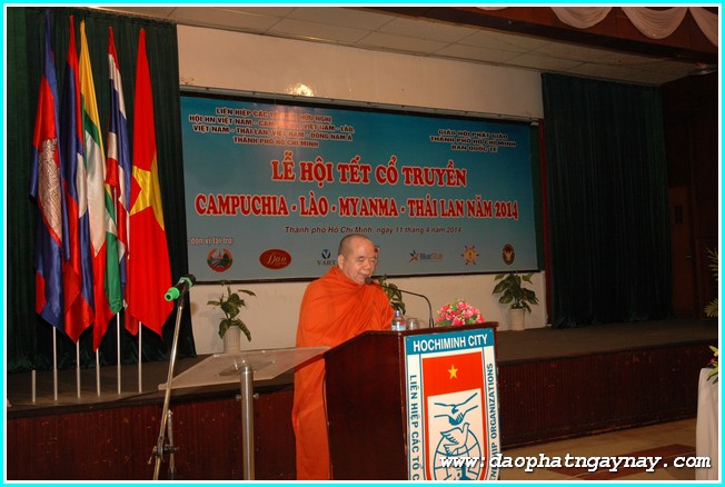 TP. HCM: Lễ hội tết cổ truyền Campuchia - Lào - Myanmar - Thái Lan năm 2014