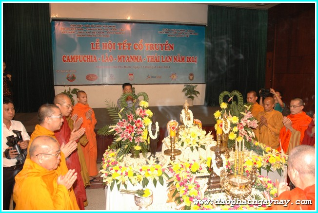 TP. HCM: Lễ hội tết cổ truyền Campuchia - Lào - Myanmar - Thái Lan năm 2014