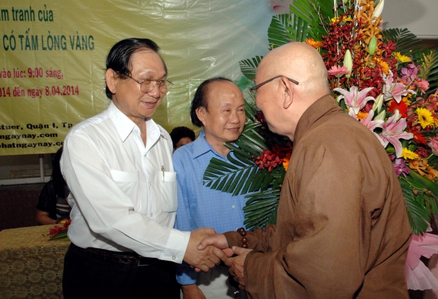 TP. HCM: Khai mạc triển lãm mỹ thuật Phật giáo chào mừng đại lễ Phật đản LHQ 2014