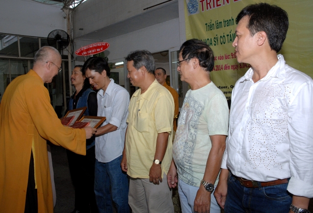 TP. HCM: Khai mạc triển lãm mỹ thuật Phật giáo chào mừng đại lễ Phật đản LHQ 2014