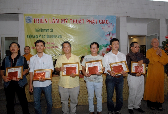 TP. HCM: Khai mạc triển lãm mỹ thuật Phật giáo chào mừng đại lễ Phật đản LHQ 2014