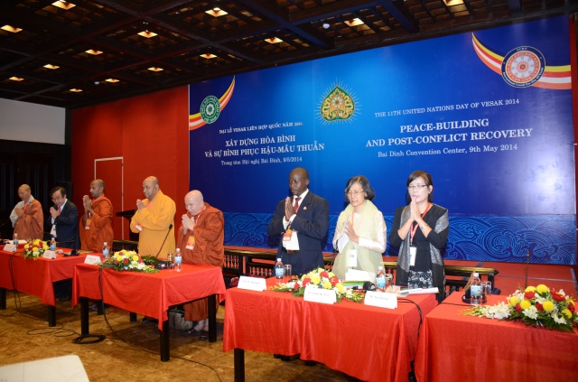 Vesak: Chùm ảnh đại biểu về tham dự các phiên Hội thảo Phật giáo tại Vesak 2014