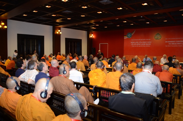 Vesak: Chùm ảnh đại biểu về tham dự các phiên Hội thảo Phật giáo tại Vesak 2014