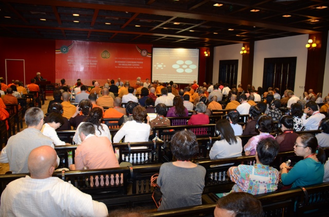 Vesak: Chùm ảnh đại biểu về tham dự các phiên Hội thảo Phật giáo tại Vesak 2014