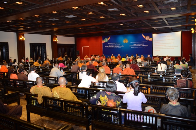 Vesak: Chùm ảnh đại biểu về tham dự các phiên Hội thảo Phật giáo tại Vesak 2014