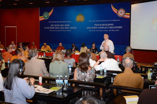 Vesak: Chùm ảnh đại biểu về tham dự các phiên Hội thảo Phật giáo tại Vesak 2014