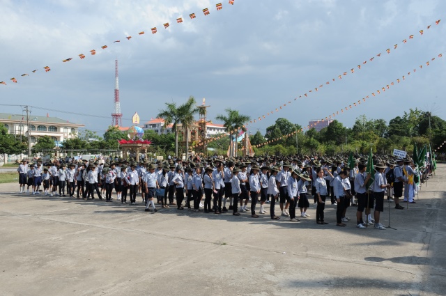 Quảng Nam: Phân Ban Hướng dẫn GĐPT tỉnh khai mạc hội trại toàn tỉnh