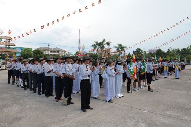 Quảng Nam: Phân Ban Hướng dẫn GĐPT tỉnh khai mạc hội trại toàn tỉnh