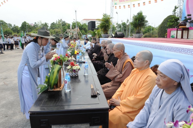 Quảng Nam: Phân Ban Hướng dẫn GĐPT tỉnh khai mạc hội trại toàn tỉnh